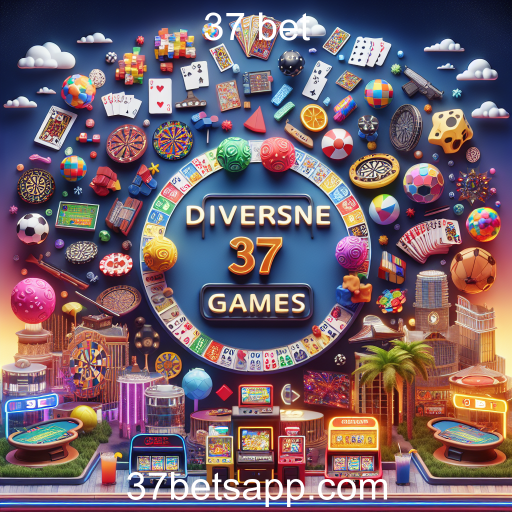 Descubra o Mundo dos Jogos Diversos no 37 Bet